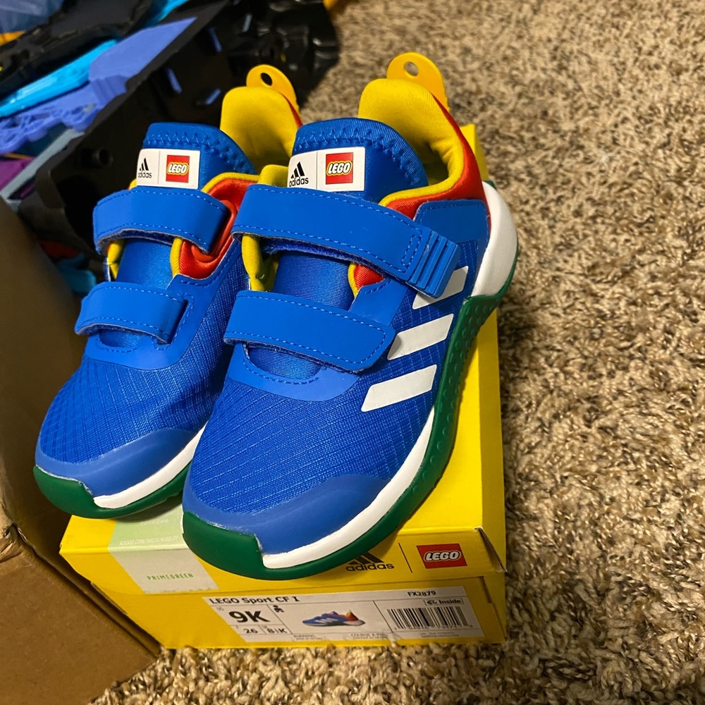 Adidas Lego edition children shoe